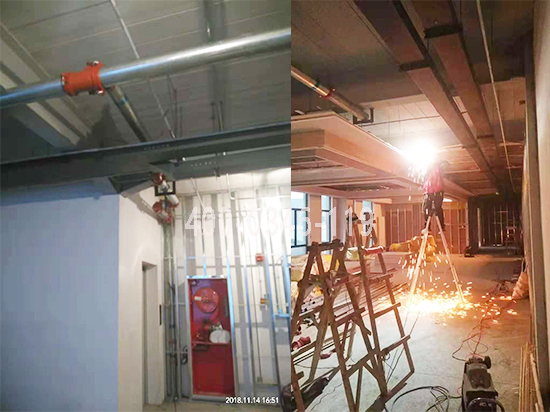 消防噴淋頭安裝